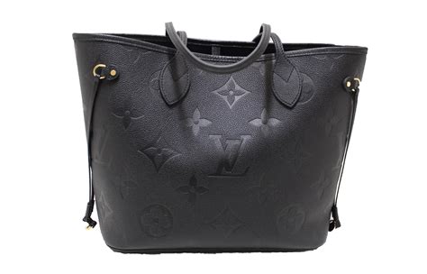 louis vuitton black leather monogram|louis Vuitton Monogram empreinte.